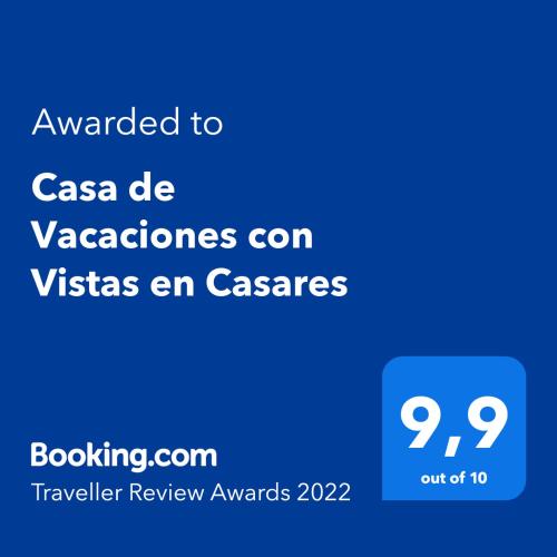 Casa de Vacaciones con Vistas en Casares