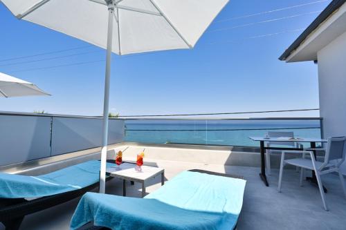 Balcony/terrace, Emily's Luxury Suites in Chalkidiki
