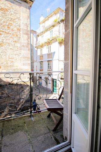 Erkély/terasz, Hotel Alda San Bieito in Santiago De Compostela óváros