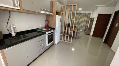 ห้องครัว, Sua casa em Foz do Iguaçu. Apartamento na Vila A. (Sua casa em Foz do Iguacu. Apartamento na Vila A.) in วีลา เอ