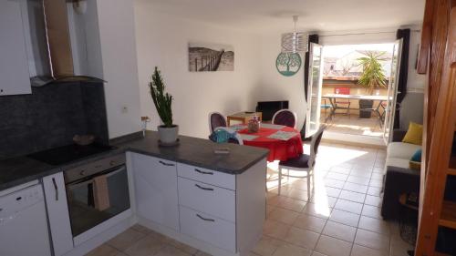 Grandes Bleues, Appartement T3 duplex, piscine, Narbonne Plage