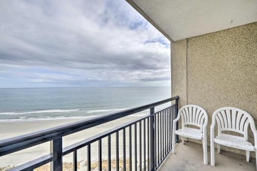 Oceanfront North Myrtle Beach Condo with Views!