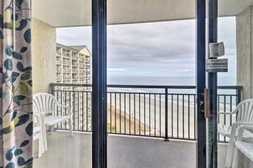 Oceanfront North Myrtle Beach Condo with Views!