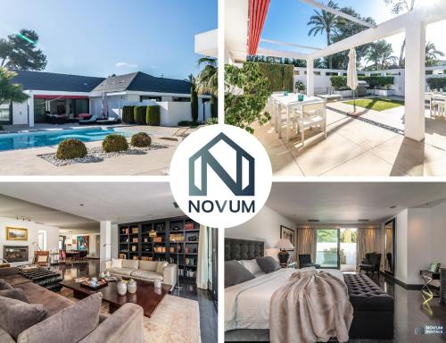 6-BDRM Luxury Villa - Pool, Huge Plot, 500m from the Beach gîte à louer Guadalmina