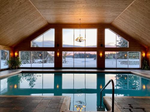 กิจกรรม, Pourvoirie du Lac Blanc in แซ็ง อเลซี เด มงต์ (ควิเบ)