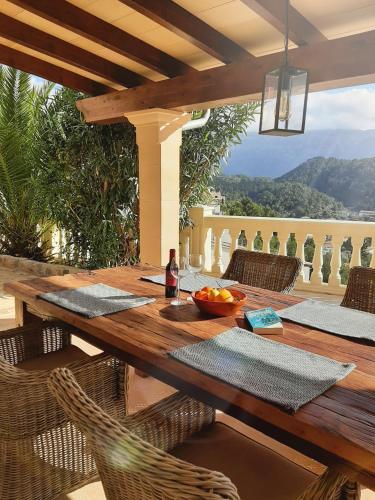  Casa Sol with private terrace, garden, pool, beautiful view in Puerto de Sóller
