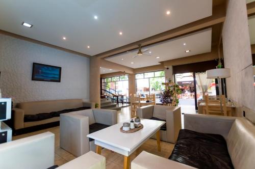 sala de TV, Hotel Vial Center in Mar del Plata