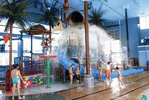 Aquapark, Cabins of Mackinac & Lodge in Mackinaw Városközpont