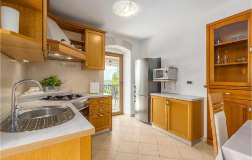 مطبخ, Holiday Home Labin 42 in Breg