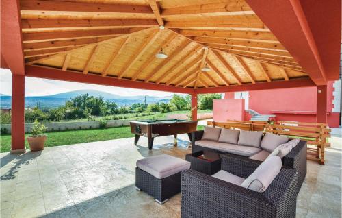 Balkons/terase, Stunning Home In Rumin With Sauna in Rumin
