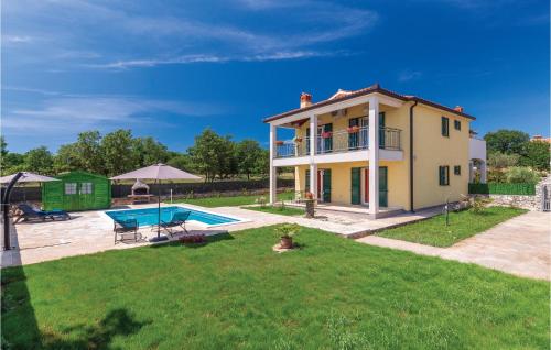 Stunning home in Nedescina with 2 Bedrooms, WiFi and Outdoor swimming pool - Nedeščina