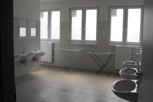 Bathroom, Pannonia Hostel near Margaret Island