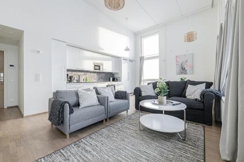 Apartment, SleepWell, Atlantti with sea view and indoor parking in Ruoholahti
