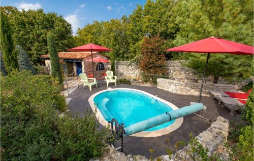 Amazing Home In Dobrinj With Wifi, Outdoor Swimming Pool And Heated Swimming Pool