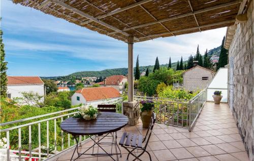  Apartment Zaton Mali with Sea View 08 in Zaton Mali