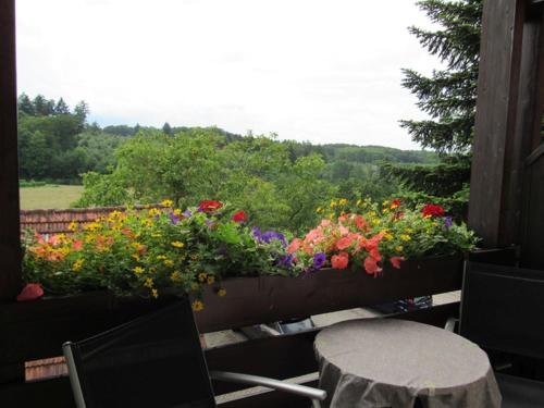 Erkély/terasz, Gastehaus Worner in Durbach