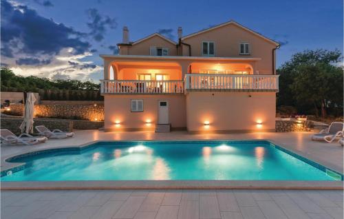 Amazing Home In Krk With Outdoor Swimming Pool