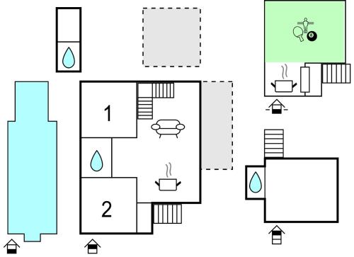 Cozy Home In Neoric With Outdoor Swimming Pool