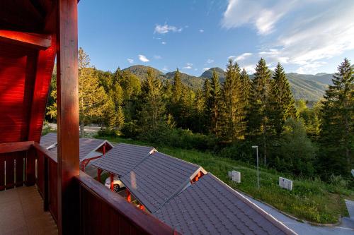 Kilátás, Apartments Bohinjskih 7 in Bohinjska Bistrica