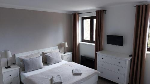 1 queen bed, 1 sofa bed