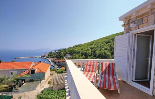 Nice Apartment In Blato With House Sea View