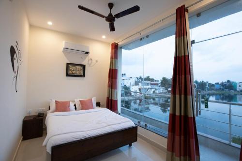 1 double bed