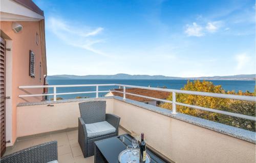 Superbe Appartement 1 Chambre À Njivice - Location saisonnière - Njivice