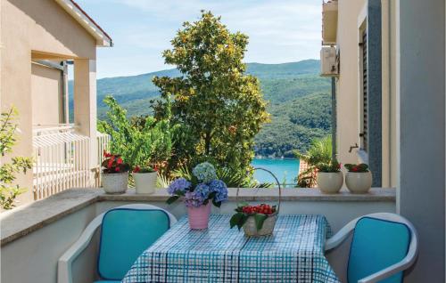 Beautiful Apartment In Rabac With Kitchen