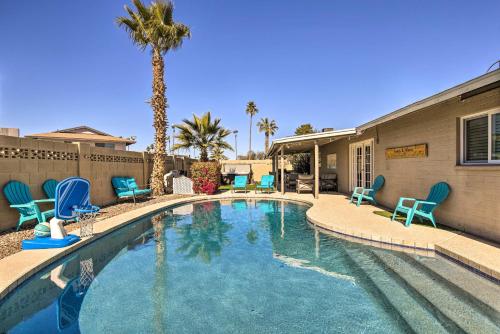 3 Mi to ASU: Tempe Getaway w/ Heated Pool – khách sạn tại Nam Tempe