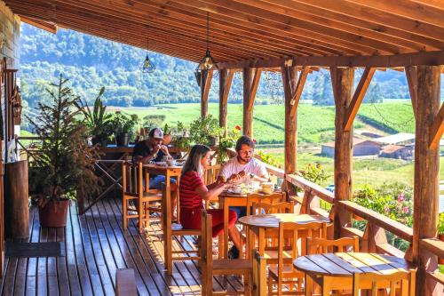 Restoran, Hospedaria Kayser Haus in Urubici
