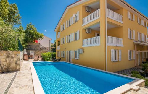 Gorgeous Apartment In Baska With Outdoor Swimming Pool