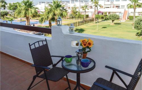 2 Bedroom Gorgeous Apartment In Alhama De Murcia