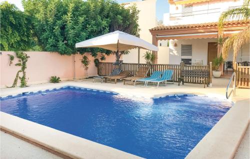  Nice home in La Azohia with 6 Bedrooms, Outdoor swimming pool and Swimming pool, Pension in La Azohía