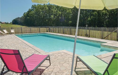 Lovely Home In Campsegret With Private Swimming Pool, Can Be Inside Or Outside