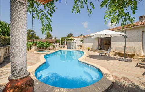 Stunning home in Aleria with 2 Bedrooms and Outdoor swimming pool