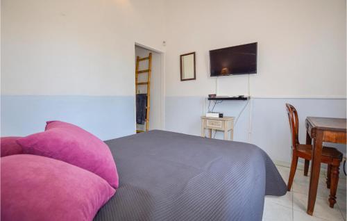 Beach Front Home In Venzolasca With Wifi in Venzolasca