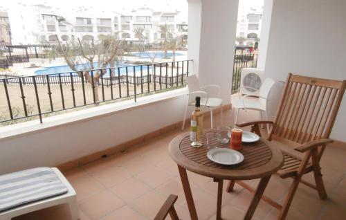  2 Bedroom Amazing Apartment In Roldán in Los Tomases