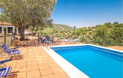 Gorgeous Home In Villanueva Del Rey With House A Panoramic View