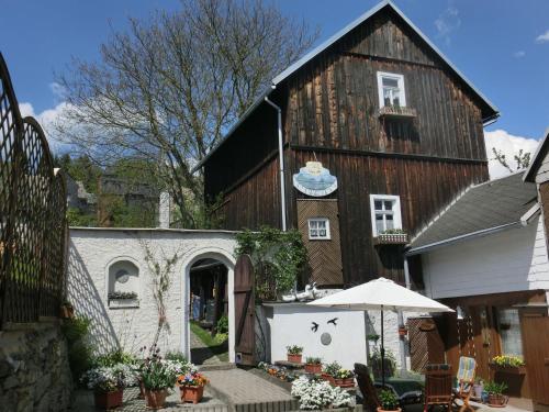 Apartment in Thuringian Forest with garden