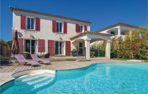Amazing home in Aigues-Mortes with 4 Bedrooms, WiFi and Outdoor swimming pool - Aigues-Mortes