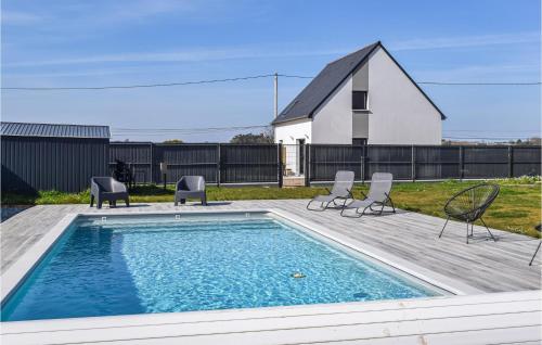 Stunning home in Paimpol with WiFi, Heated swimming pool and 4 Bedrooms gîte à louer L'Arcouest