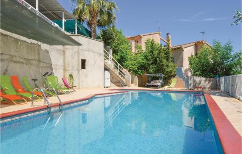 Awesome apartment in Talasani with 2 Bedrooms, Private swimming pool and Outdoor swimming pool