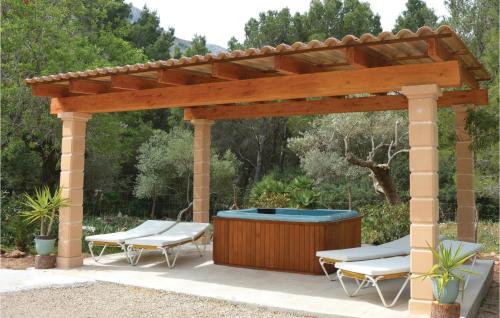 Zwembad, 3 Bedroom Amazing Home In Estellencs in Estellencs