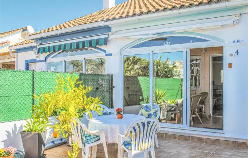  Stunning home in El Verger with 2 Bedrooms and Internet in El Verger