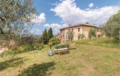 A szálláshely kívülről, La Casina in Pieve A Maiano