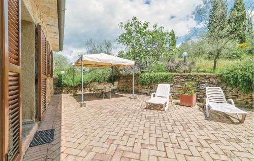 A szálláshely kívülről, La Casina in Pieve A Maiano