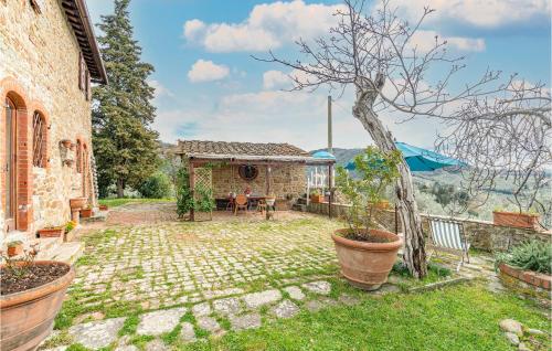 Pet Friendly Home In Greve In Chianti With House A Panoramic View