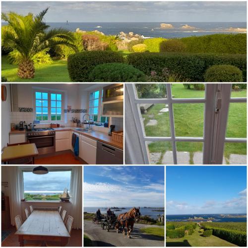 Maison face au large de 5 à 8 personnes gîte à louer Melon