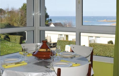 Amazing apartment in Trevou Treguignec with 1 Bedrooms and WiFi