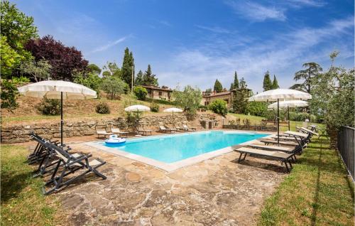 Beautiful Home In Capolona With 9 Bedrooms, Wifi And Private Swimming Pool
